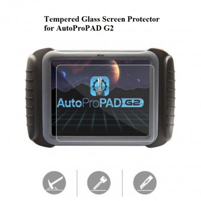 Tempered Glass Screen Protector for XTOOL AutoProPAD G2